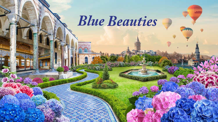 Blue Beauties at Gardens by the Bay