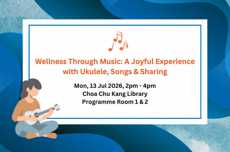 Wellness Through Music: A Joyful Experience with Ukulele, Songs & Sharing