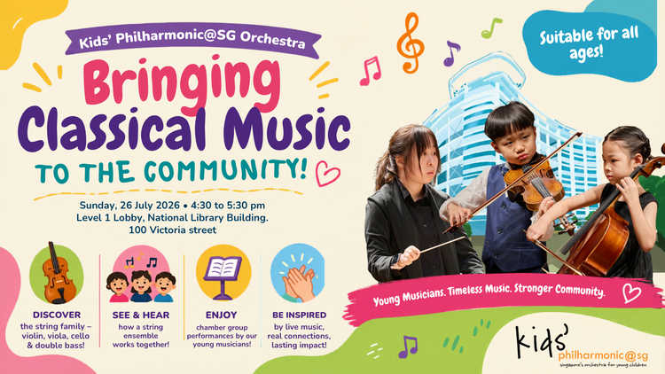 Kids' Philharmonic@SG Orchestra | Bringing Classical Music to the Community