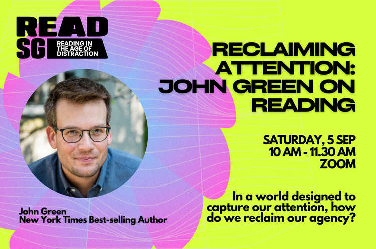 Reclaiming Attention: John Green on Reading | Reading in the Age of Distraction