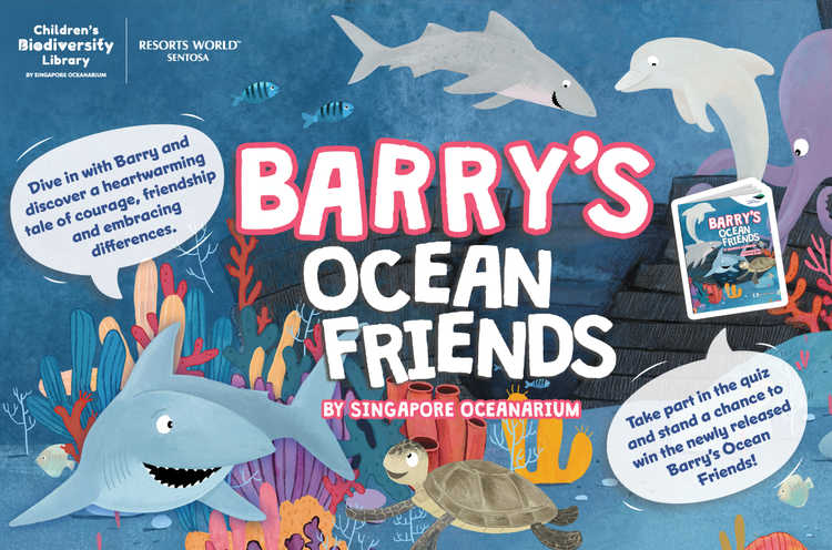Barry's Ocean Friends by Singapore Oceanarium Storytelling