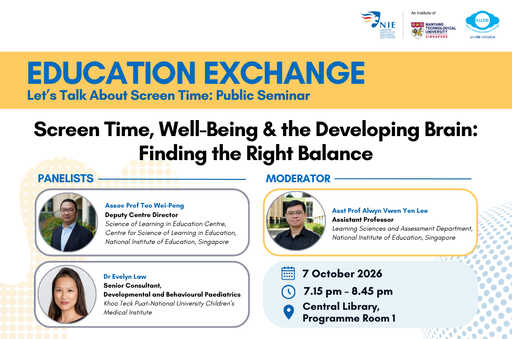 Education Exchange: Screen Time, Well-Being & the Developing Brain: Finding the Right Balance