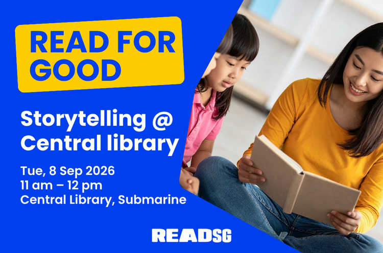 Storytelling @ Central Library I Read For Good