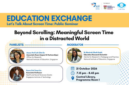 Education Exchange: Beyond Scrolling: Meaningful Screen Time in a Distracted World