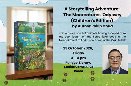 A Storytelling Adventure: The Macreatures' Odyssey (Children's Edition) by Author Philip Chua