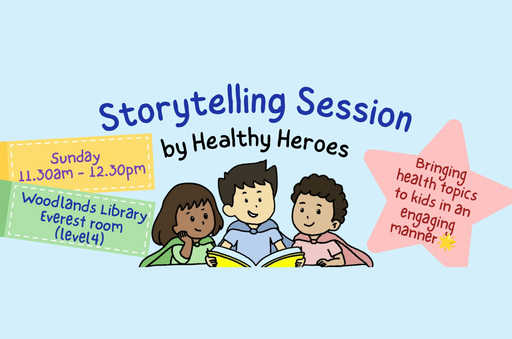 Storytelling Session by Healthy Heroes