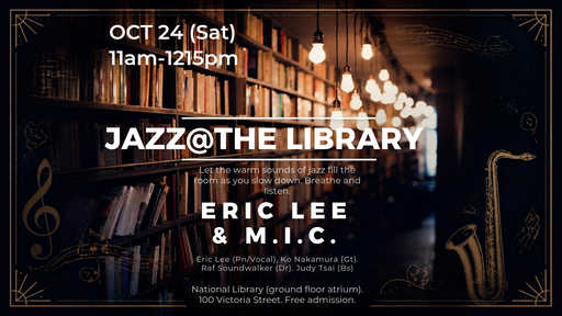 JAZZ@THE LIBRARY | Eric and M.I.C.