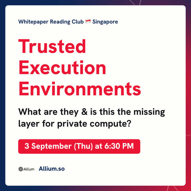 WPRC {SG} Trusted Execution Environments