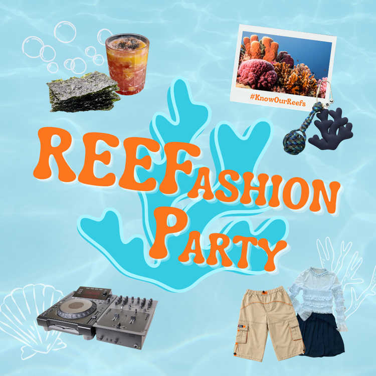 REEFashion Party — swap fits, sip matcha, save corals 🪸