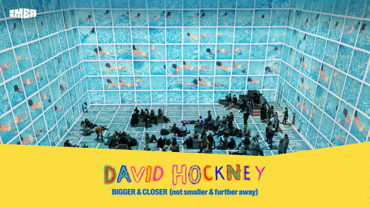 David Hockney: Bigger & Closer (not smaller & further away)
