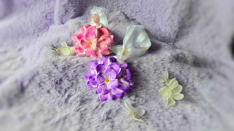 Get Crafty! – Hydrangea Clay Painting by Tippsyfingers