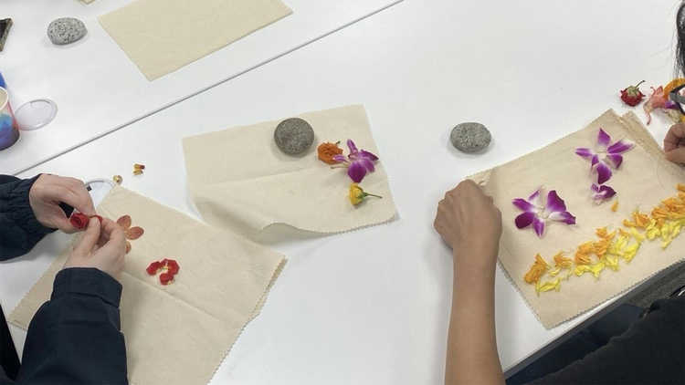 Making Colours with Flowers and Leaves by Singapore Association for Mental Health