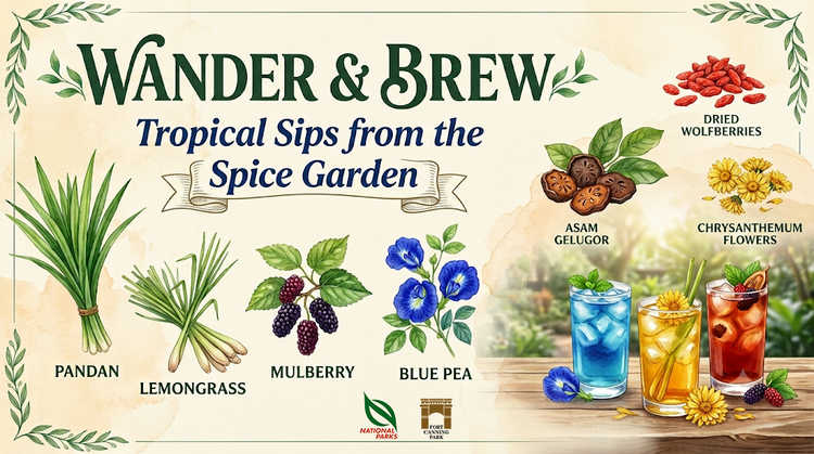 Wander & Brew: Tropical Sips from the Spice Garden (Festival at the Fort 2026)