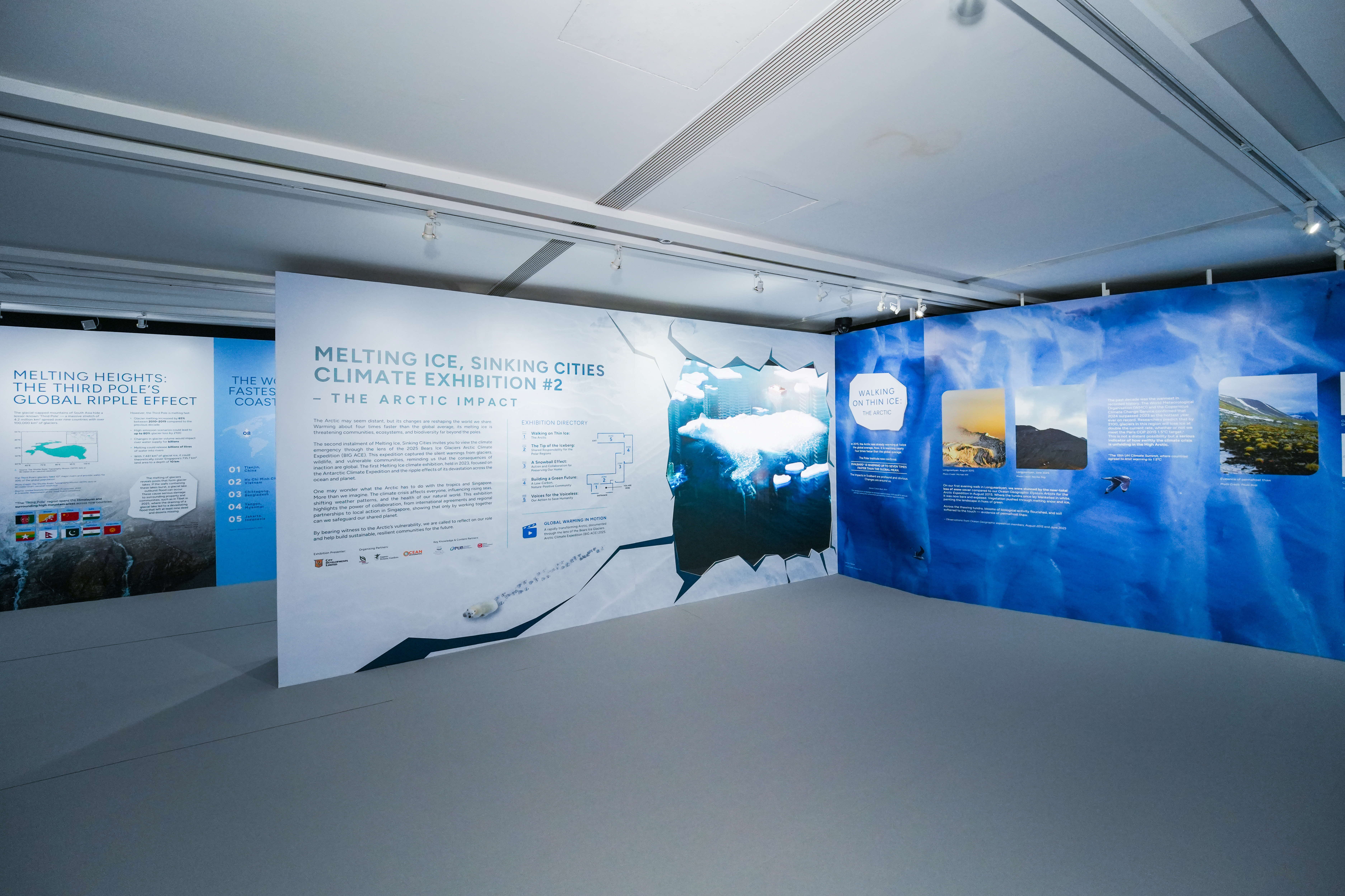 Melting Ice, Sinking Cities Climate Exhibition #2 – The Arctic Impact