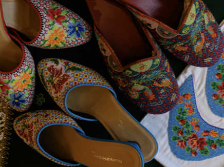 The Art & Soul of Beaded Shoes