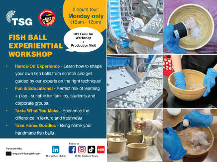 DoDo Fish Ball Making Experiential Tour + Production Visit