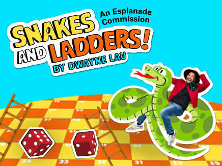 Esplanade Presents | Flipside An Esplanade Commission Snakes and Ladders! By Dwayne Lau