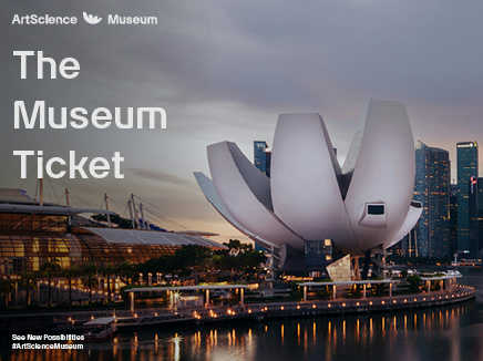 ArtScience Museum at Marina Bay Sands ® teamLab Future World + Flesh and Bones: The Art of Anatomy + Into the Ocean : Journey Beneath