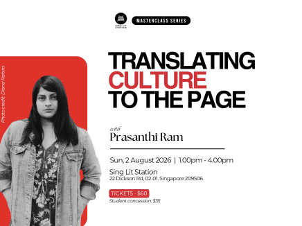 Translating Culture to the Page - A Fiction Masterclass with Prasanthi Ram