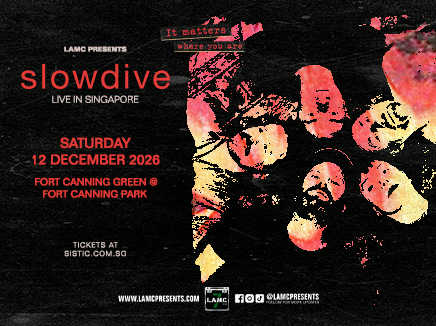 SLOWDIVE Live in Singapore