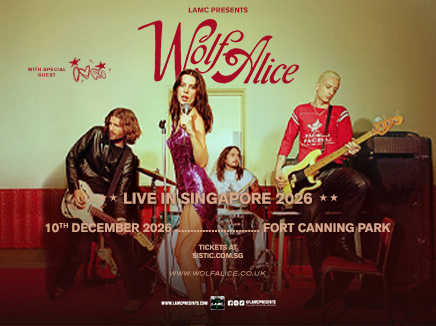 Wolf Alice with ivri Live in Singapore