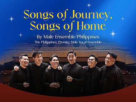 Esplanade Presents | Voices Festival Songs of Journey, Songs of Home by Male Ensemble Philippines