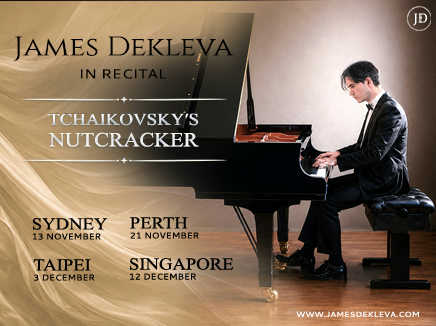 James Dekleva in Recital | TCHAIKOVSKY'S NUTCRACKER