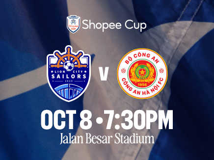 ASEAN CLUB CHAMPIONSHIP SHOPEE CUP 2026/27 - LION CITY SAILORS (SGP) VS CÔNG AN HÀ NỘI FC (VIE)