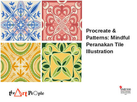 Procreate & Patterns: Mindful Peranakan Tile Illustration