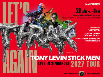 Tony Levin - Stick Men Live in Singapore