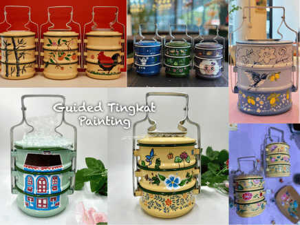 Guided Peranakan Mini Tingkat Painting
