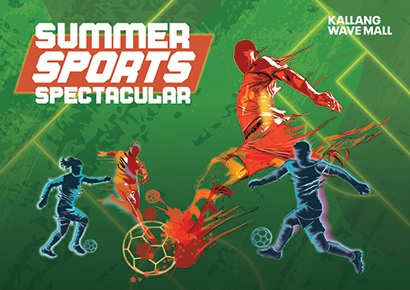 Own The Pitch At Kallang Wave Mall
